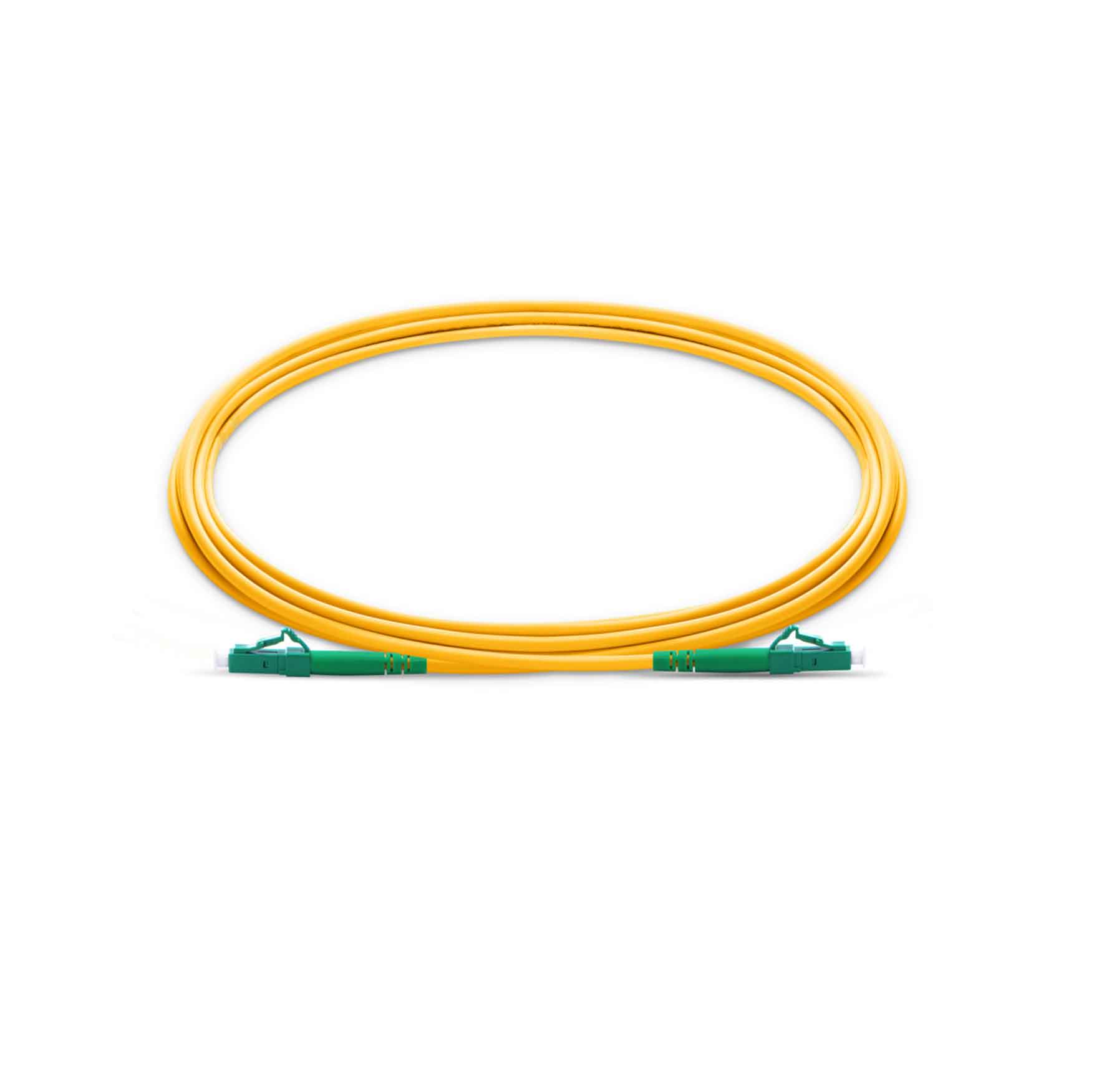 Infinique Patch Cord LC-LC APC Singlemode Duplex 1M