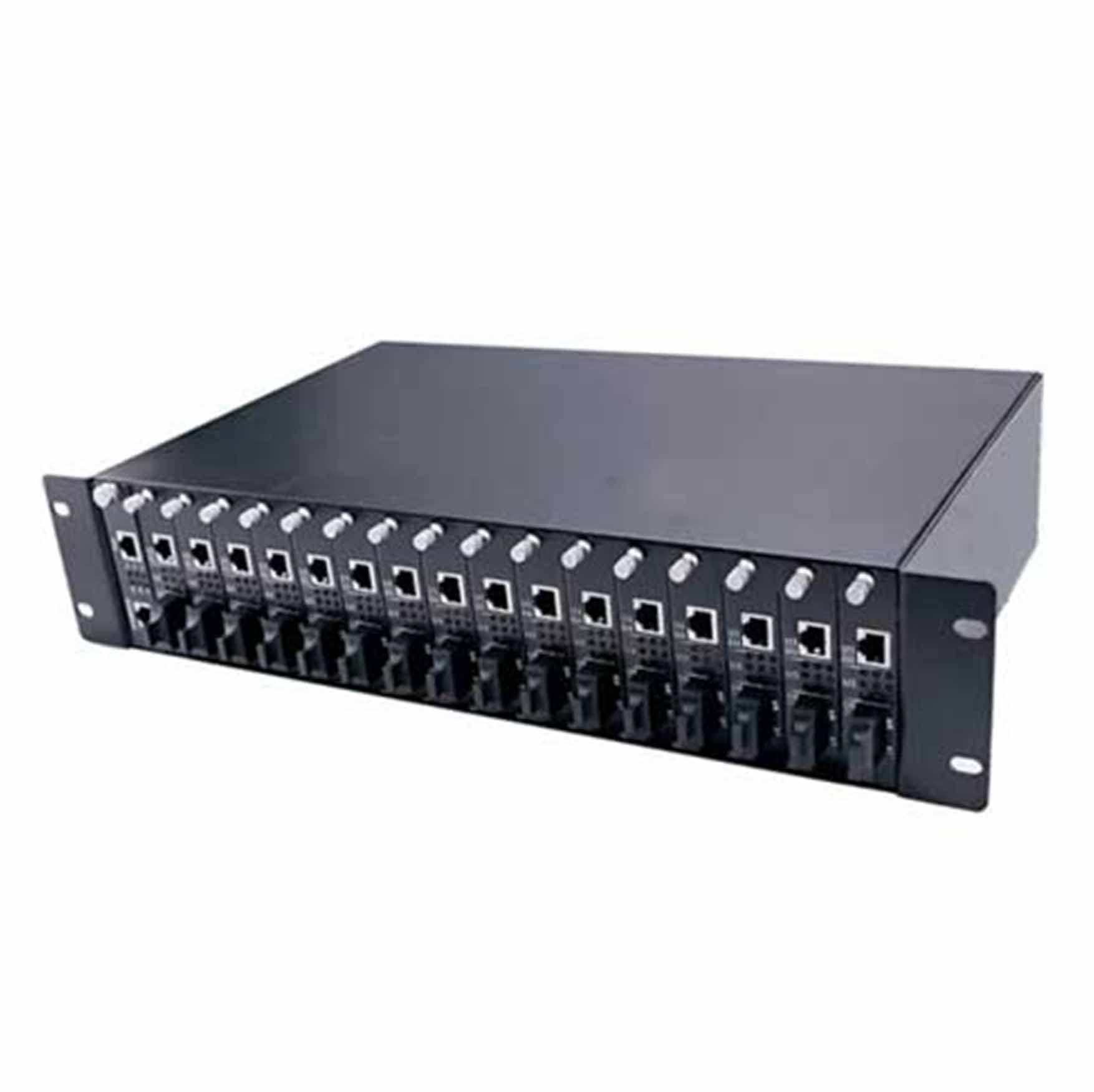 Infinique Media Converter Chassis, 16 Slots